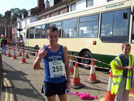 Winner Ross Skelton - 34:49
